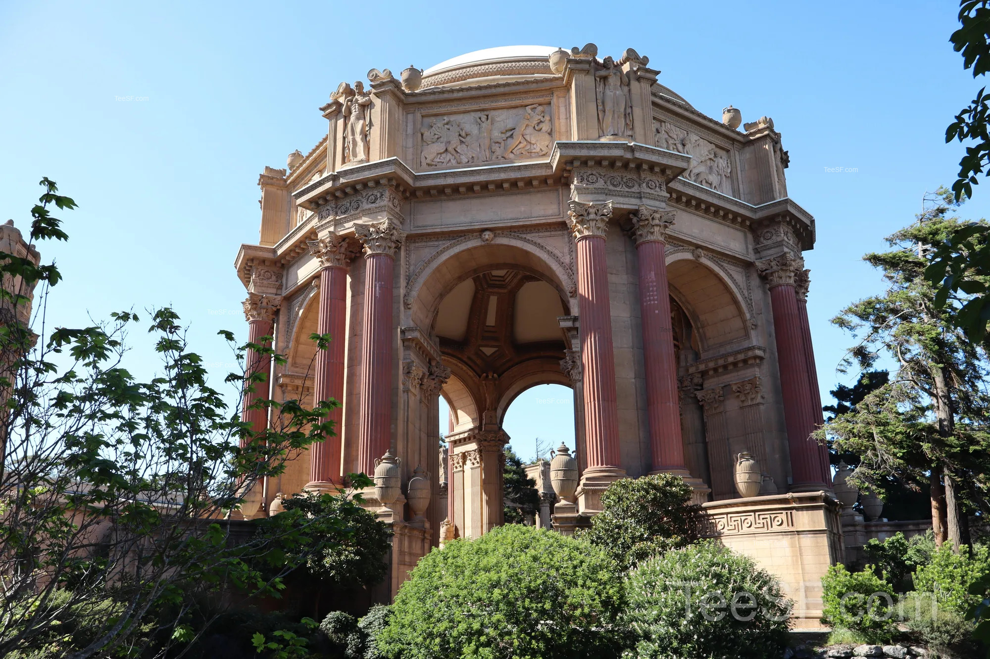 palace Rotunda Architecture during a Stripe Sessions 2026 visit in San Francisco.